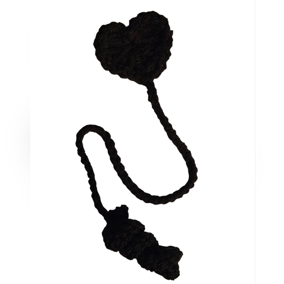 Hand Crafted Bookmark Handmade Crochet Knitted Data Cable tie Acrylic Accessory - Picture 15 of 17